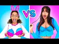 高校生のわたしVS子供のわたし！😳アンビリーバブルなライフハックで生徒会長になろう！|ラ・ラ・ライフ