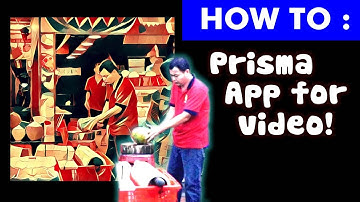 How to use PRISMA app to create video!