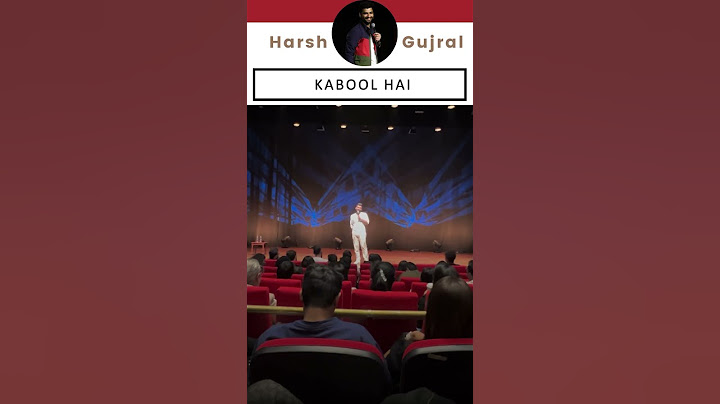 Wrong Hattrick - Standup Comedy Harsh Gujral in Dubai