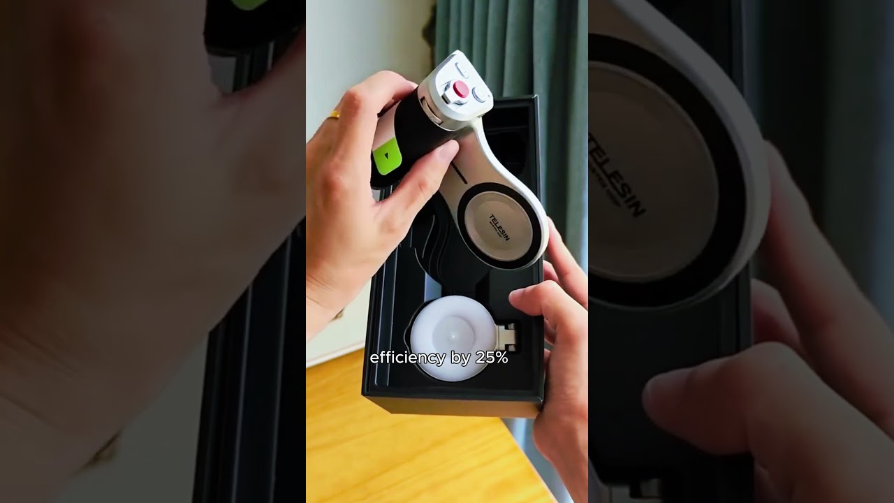 Комплект TELESIN Master Grip для iPhone 17 Pro Max – магнитный держатель камеры + подсветка для с...