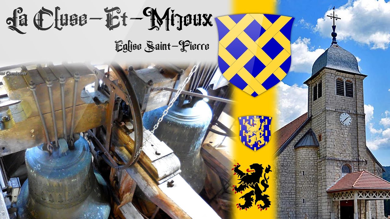 Cloches: La Cluse-Et-Mijoux (FR-25), Eglise Saint-Pierre