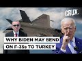 Turkey-US To Resume Scrapped F-35 Fighter Talks l Biden Alarmed By Erdogan’s China & Russia Tilt?