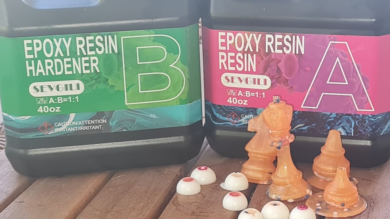 How to make Epoxy Resin figures and molds using Sevgili Clear Resin Mix
