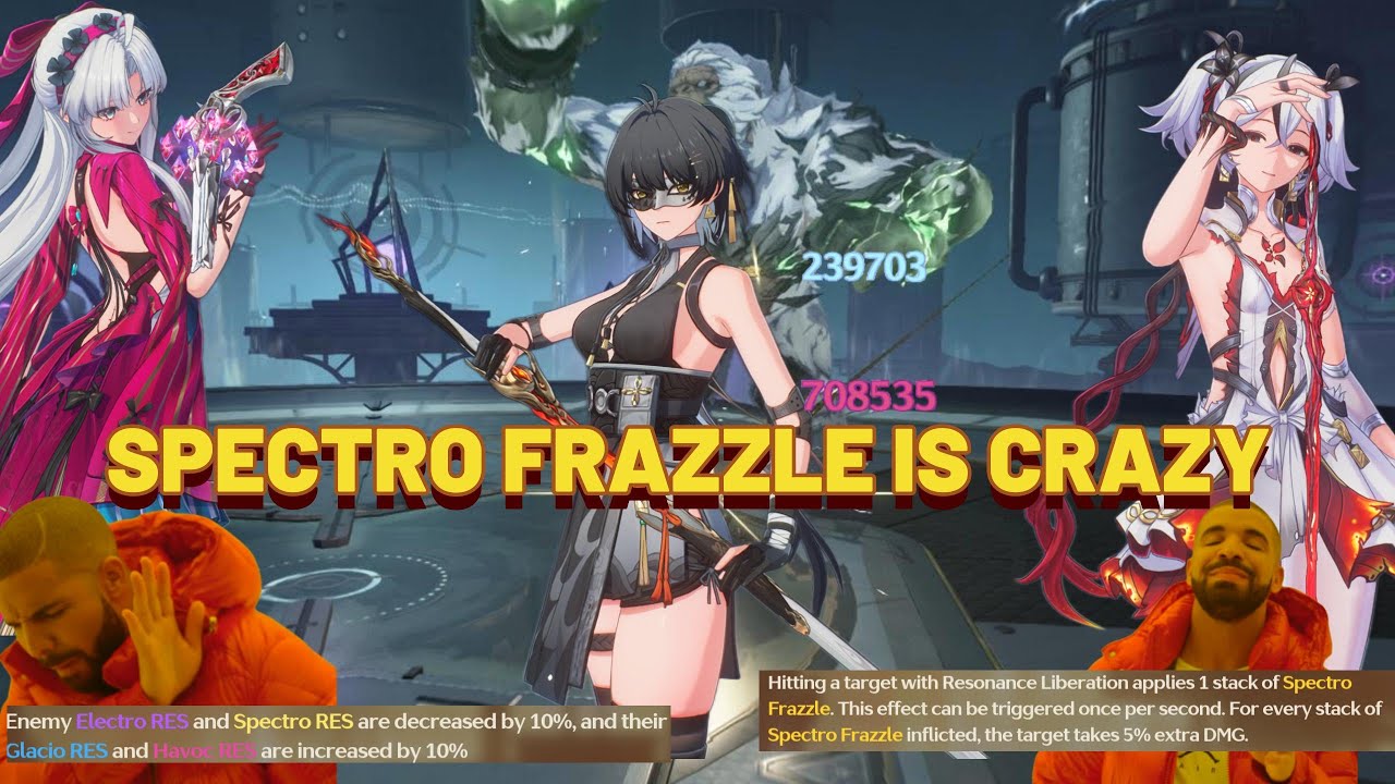 SPECTRO FRAZZLE IS JUST INSANE MAN - WUTHERING WAVES 