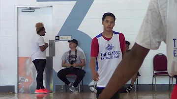 2002 born Canadian Point Guard Joshua Bascoe In Top 20 Game at the Clas6ic Exposure Camp