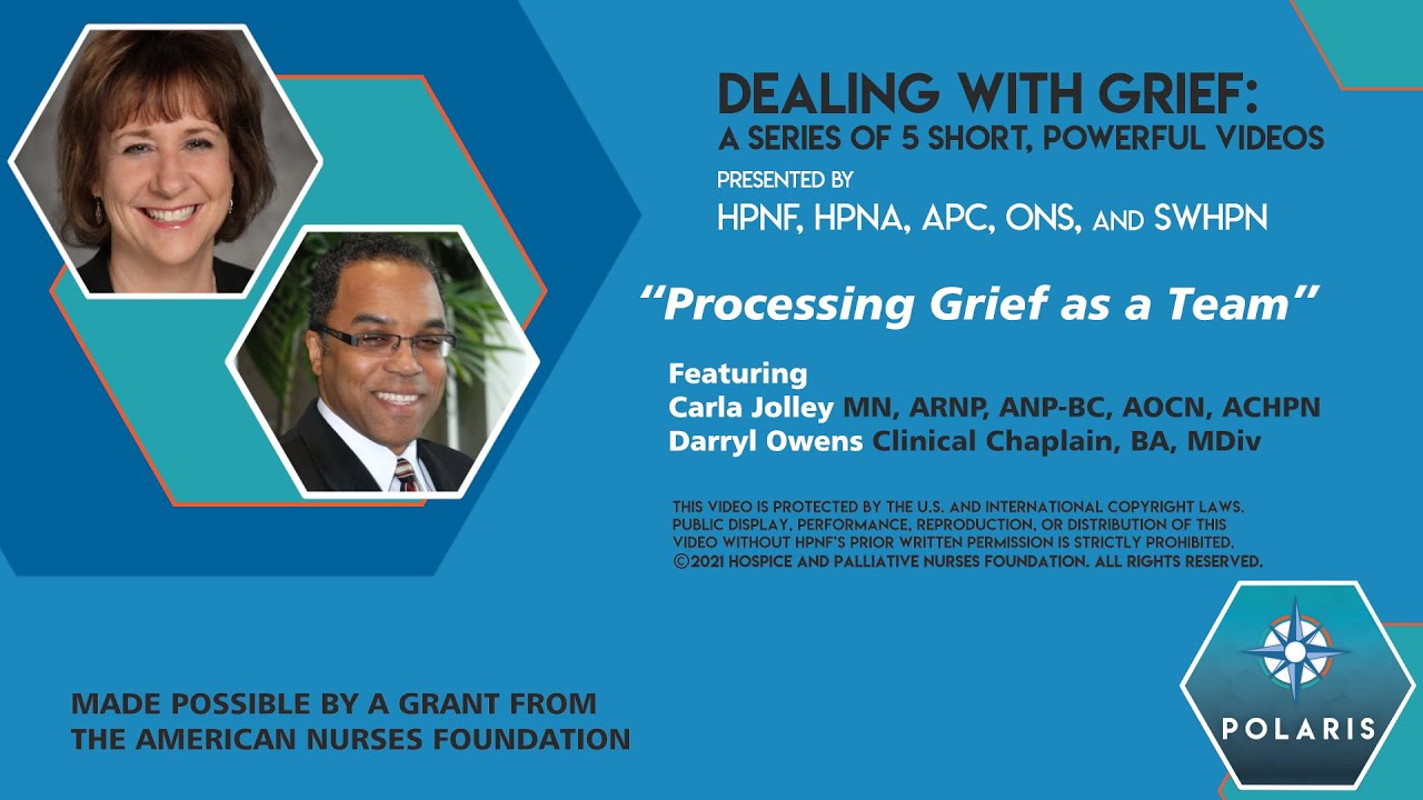 Dealing with GRIEF: Processing Grief as a Team