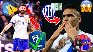 😱Dernière Olivier Giroud Lautaro Martínez Son Accord Isco et Nacho Devraient Pedri pas certaine Erik