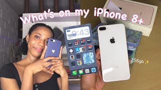 What’s on my iPhone 8plus 256gb 2022 *ios 15*