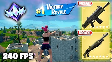 Fortnite Unreal Ranked Reload | High Kill Gameplay | Keyboard & Mouse | 240 FPS