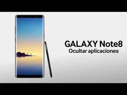Video: ¿Cómo oculto aplicaciones en mi Samsung Note 8?