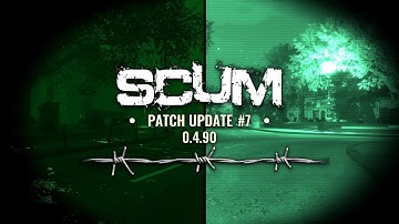 SCUM - Patch Update #8 0.4.90.25732