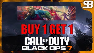 BO7 Buy 1 Get 1 Calling Card (Black Ops 7 Zombies Buy 1 Get 1 Calling Card)