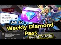 Weekly Diamond Pass Mobile Legends, beli 3 kali WDP dapat berapa diamond?