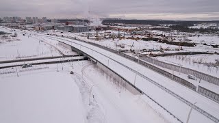 Северо-Восточная хорда (СВХ / МСД) - От Лухмановской до Зенинского шоссе (05.01.2023)