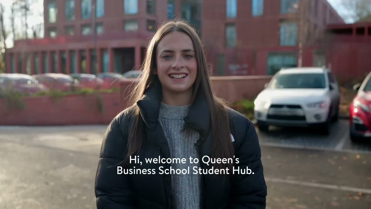 Take a tour of the new Queen's Business School Student Hub.