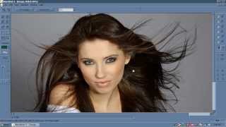 Como recortar cabello Corel PhotoPaint