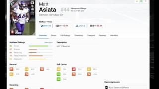 Matt Asiata 15 cap Salary Gem