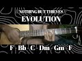 EVOLUTION // NOTHING BUT THIEVES // SIMPLE EASY INTRO TUTORIAL GUITAR CHORDS