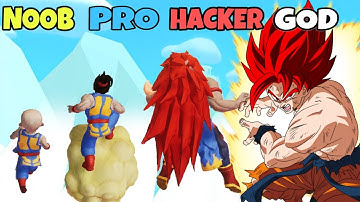 NOOB vs PRO vs HACKER vs GOD in Fighters Run