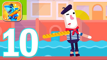 Bowmasters - Gameplay Walkthrough Part 10 - Mime +More VIP Characters Played (iOS)