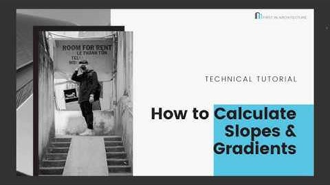 How to Calculate Slopes and Gradients