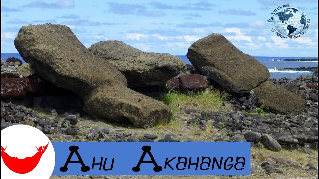 Isla de Pascua Videoguía, 5 Ahu Akahanga. Easter Island, Chile 2015