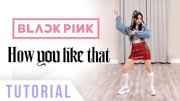 BLACKPINK - 'How You Like That' Dance Tutorial (Explanation & Mirrored) | Ellen and Brian