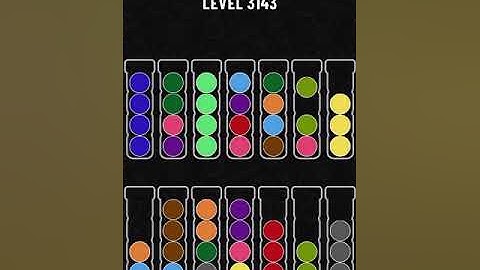 【Ball Sort Puzzle】Level.3143