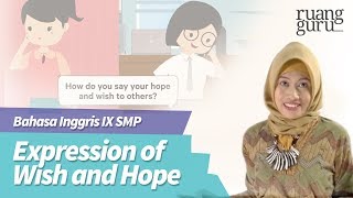 ruangbelajar - Bahasa Inggris IX SMP - Expression of Wish and Hope screenshot 1