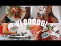VLOG: new skincare, M&S food shop & cooking yummy things | ames banks