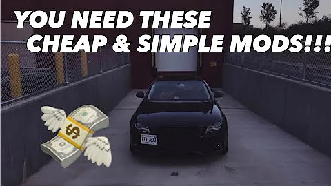EVERY AUDI B8 NEEDS THESE MODS!!!