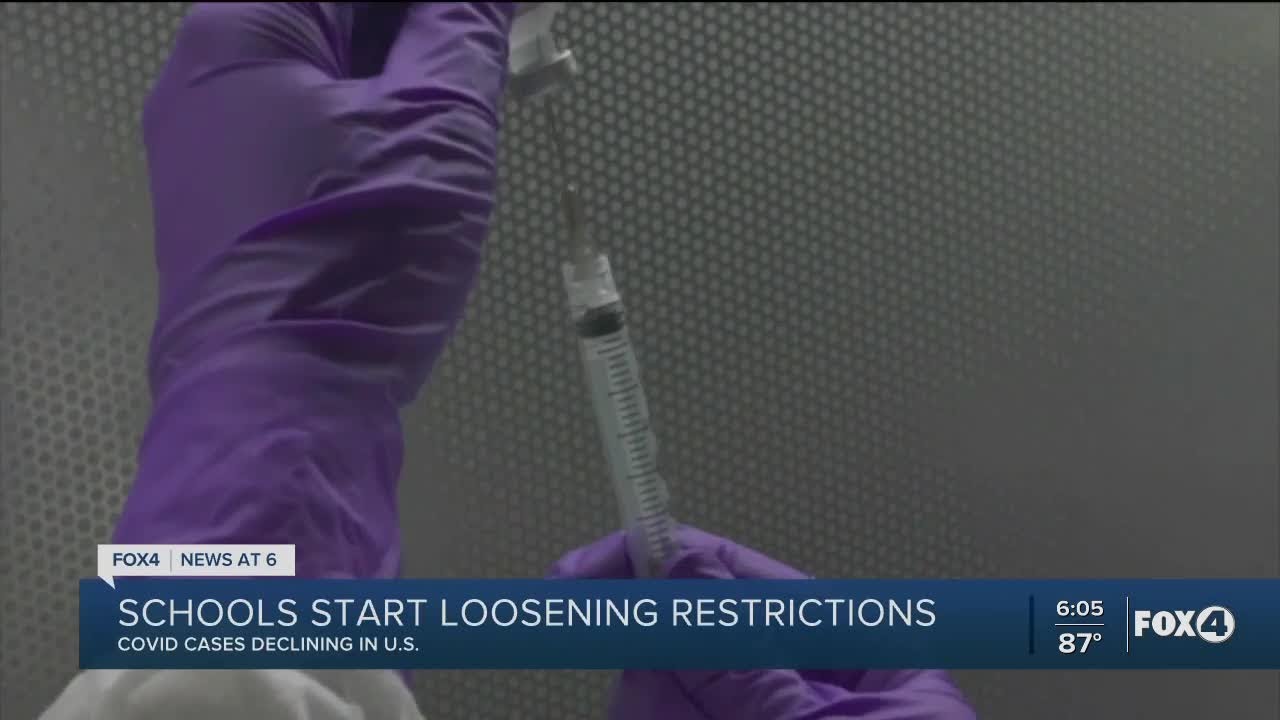 Cases decline as more schools and businesses reopen