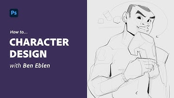How to design characters using Photoshop with Ben Eblen – Part 1 of 2