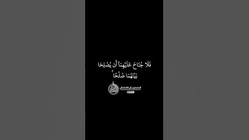 ماهر المعيقلي - سورة النساء ( برواية حفص عن عاصم ) الأية 128