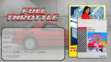 Full Throttle / Top Speed - Arcade/X68000