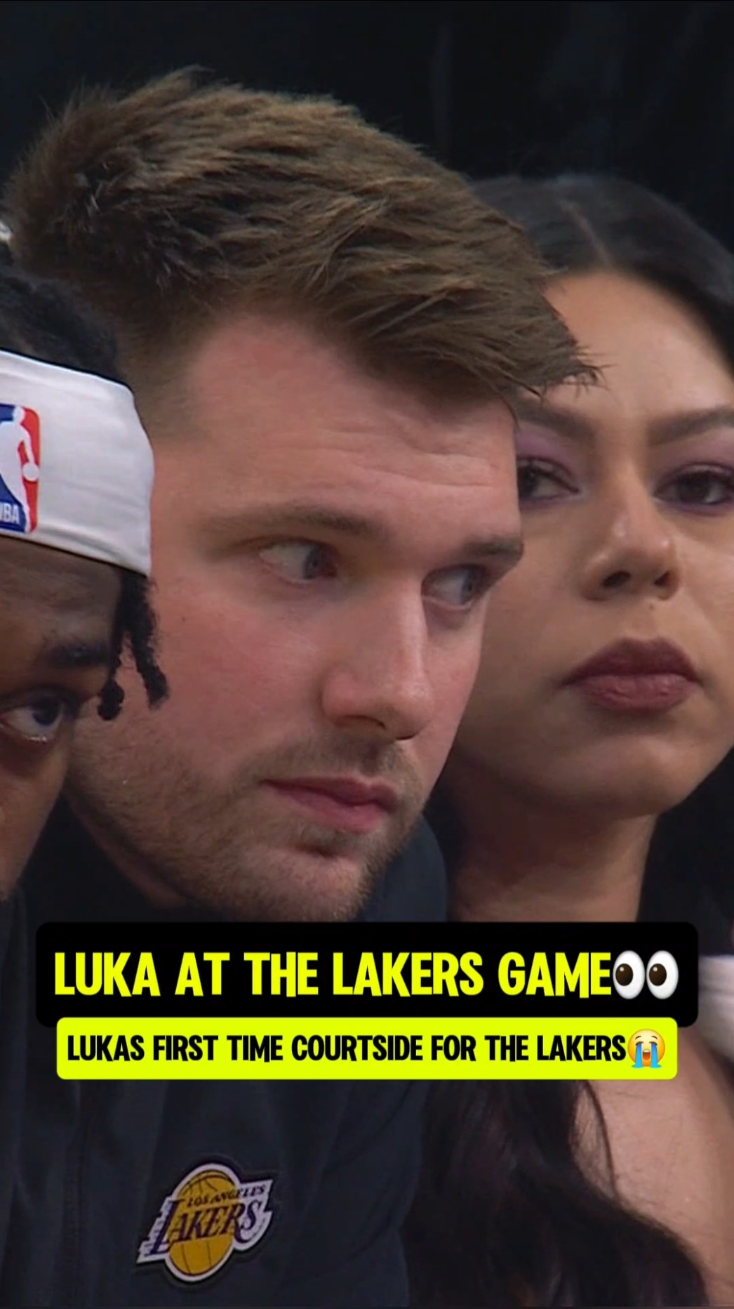 Luka SPOTTED at the Lakers Game?