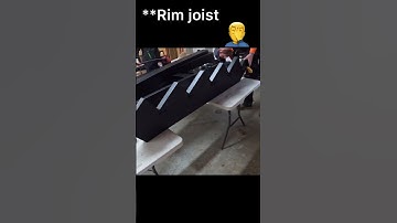 Fortress Evolution Steel Deck Framing Stairs check it out #shorts  #carpenter #deck #construction