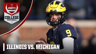 Illinois Fighting Illini Vs. Michigan Wolverines Full Game Highlights