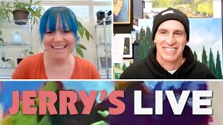 Jerry&#39;s LIVE Episode #JL287: Painting on a Budget with Liquitex Basics Acrylic Fluid