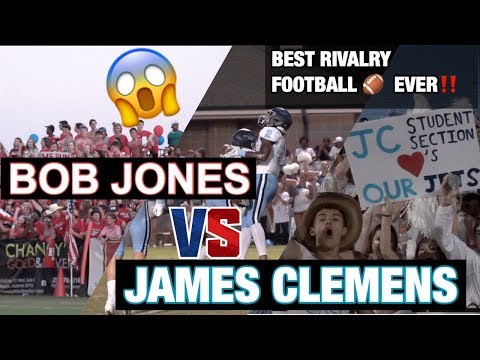 Bob Jones vs. James Clemens BEST FOOTBALL RIVARLY🏈 IN ALABAMA🔥!!!??