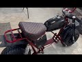 Trailmaster hurricane MB 200 mini bike💪🏽😤 (90% complete) King Moe Memorial Bike