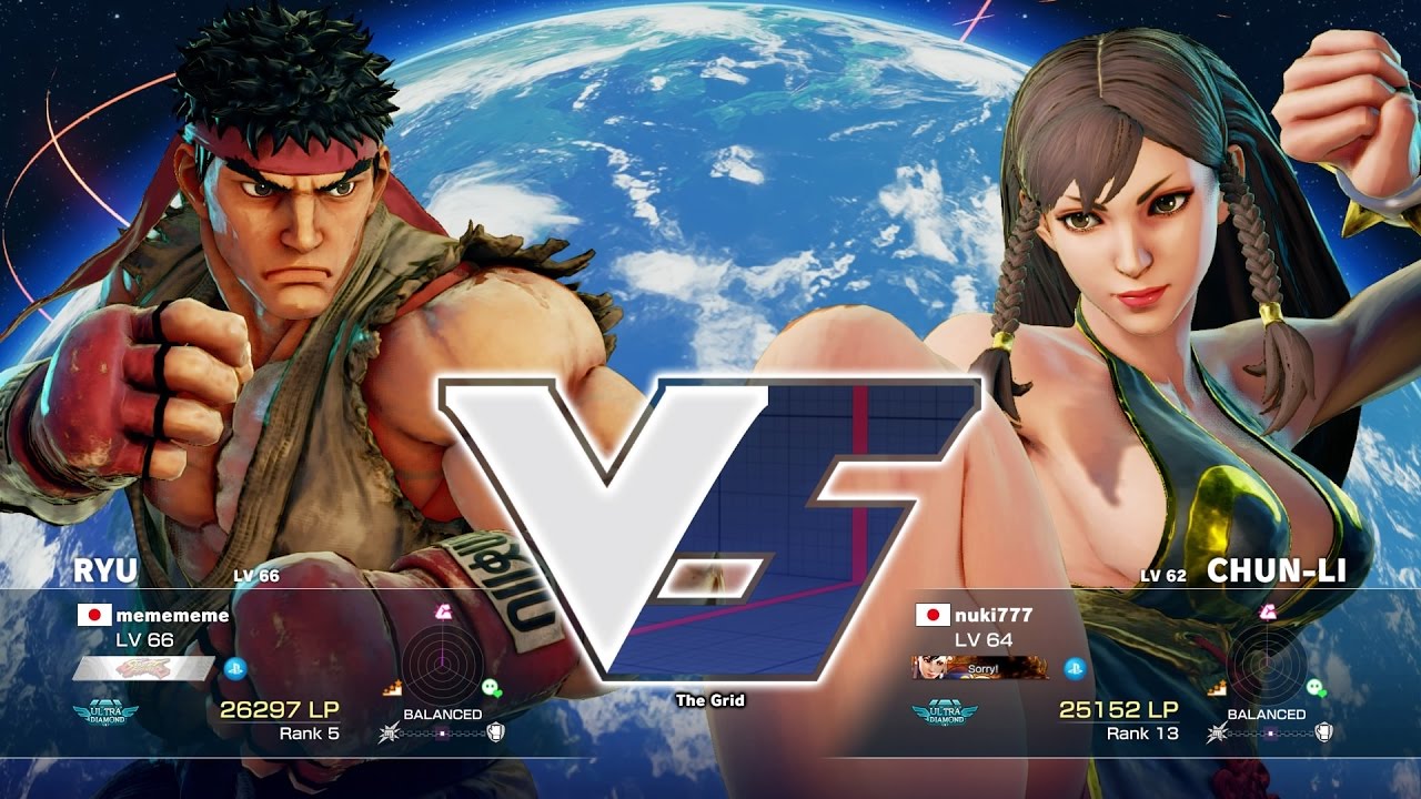SF5: DAIGO (RYU) VS NUKI (CHUN-LI)