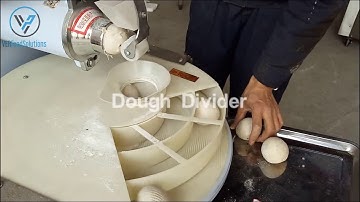 VER 30-200g Customize Bakery Bread Pizza Dough Divider Rounder Operation