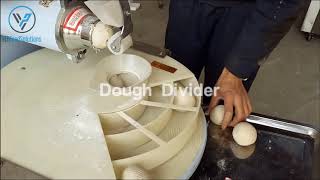 VER 30-200g Customize Bakery Bread Pizza Dough Divider Rounder Operation