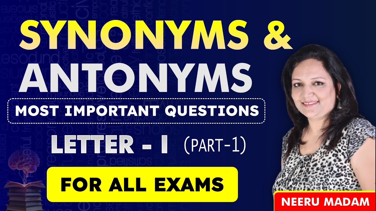 Boost Your English Vocabulary | Letter I Part 1 | Synonyms & Antonyms Mastery | Tricks + Practice |