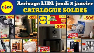 catalogue LIDL jeudi 8 janvier 2026 ✅ Arrivage maison cuisine 🔥 Promos deals SilverCrest soldes