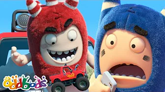Truck Trouble: Fuse’s Wild Ride!😁| Oddbods | Monster Cartoon for Kids