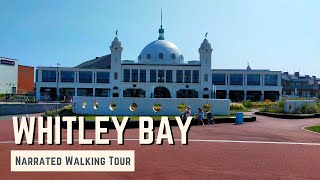 WHITLEY BAY | 4K Narrated Walking Tour | Let's Walk 2021