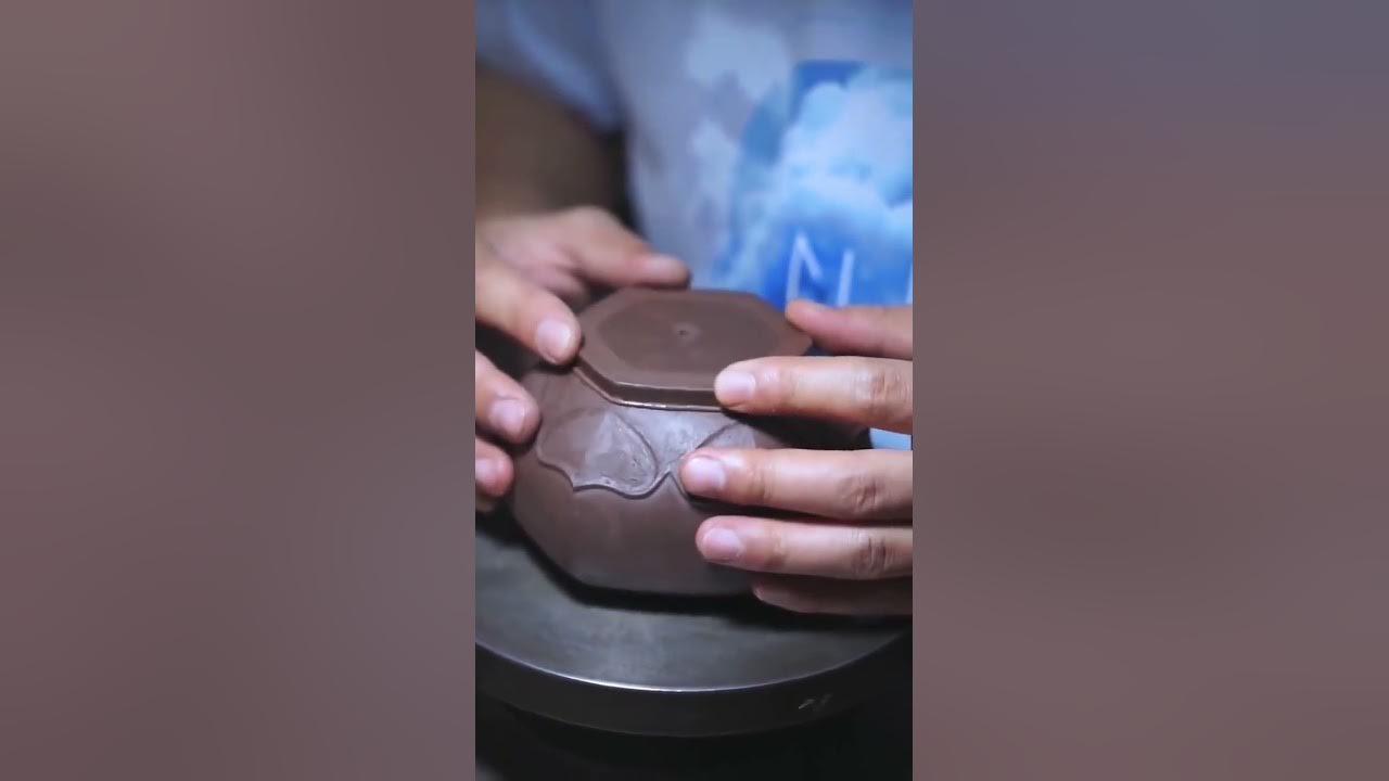 Chinese purple clay teapot process YouTube