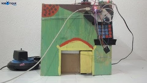 Door security system controlled by ESP32